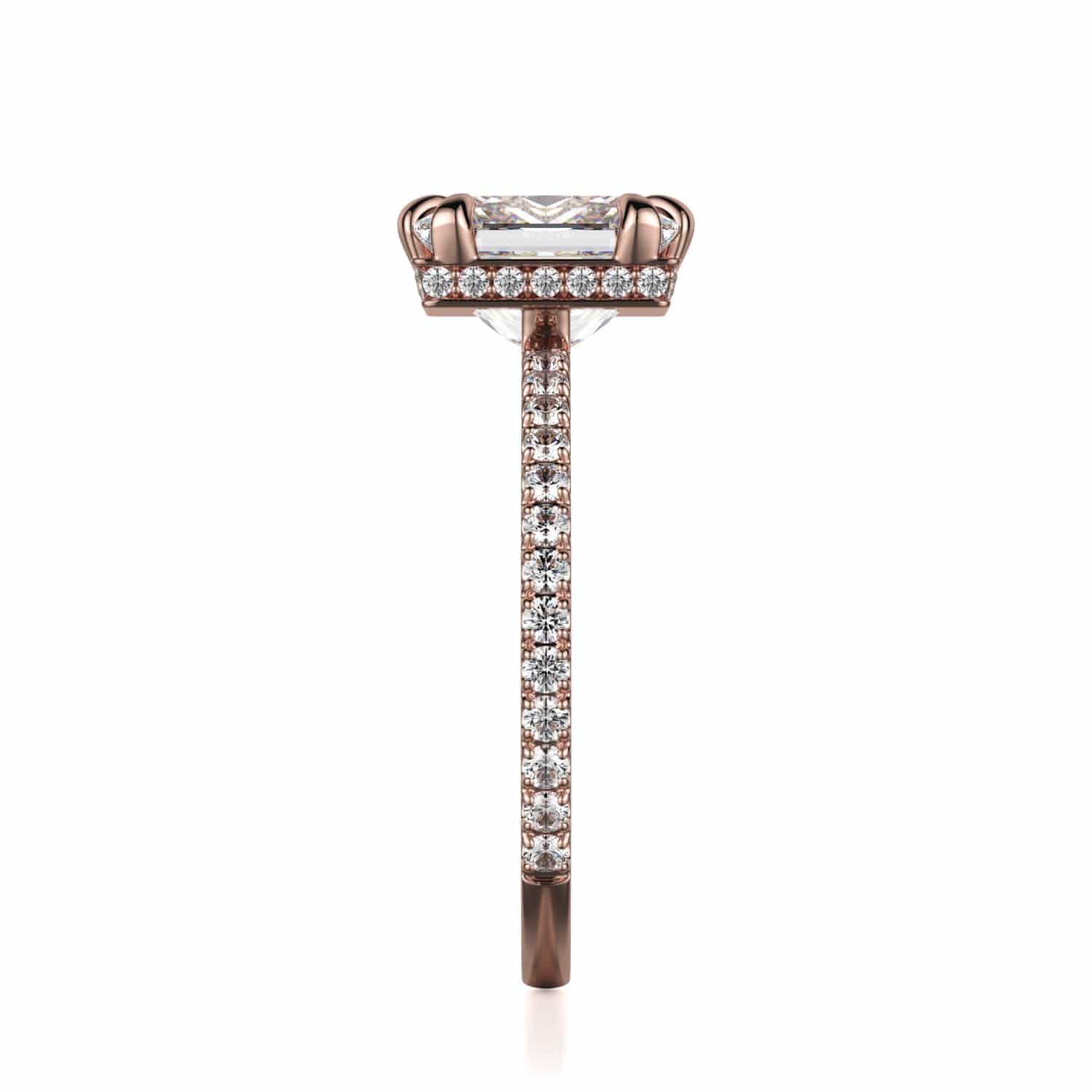 MICHAEL M Engagement Rings Crown R715-2P