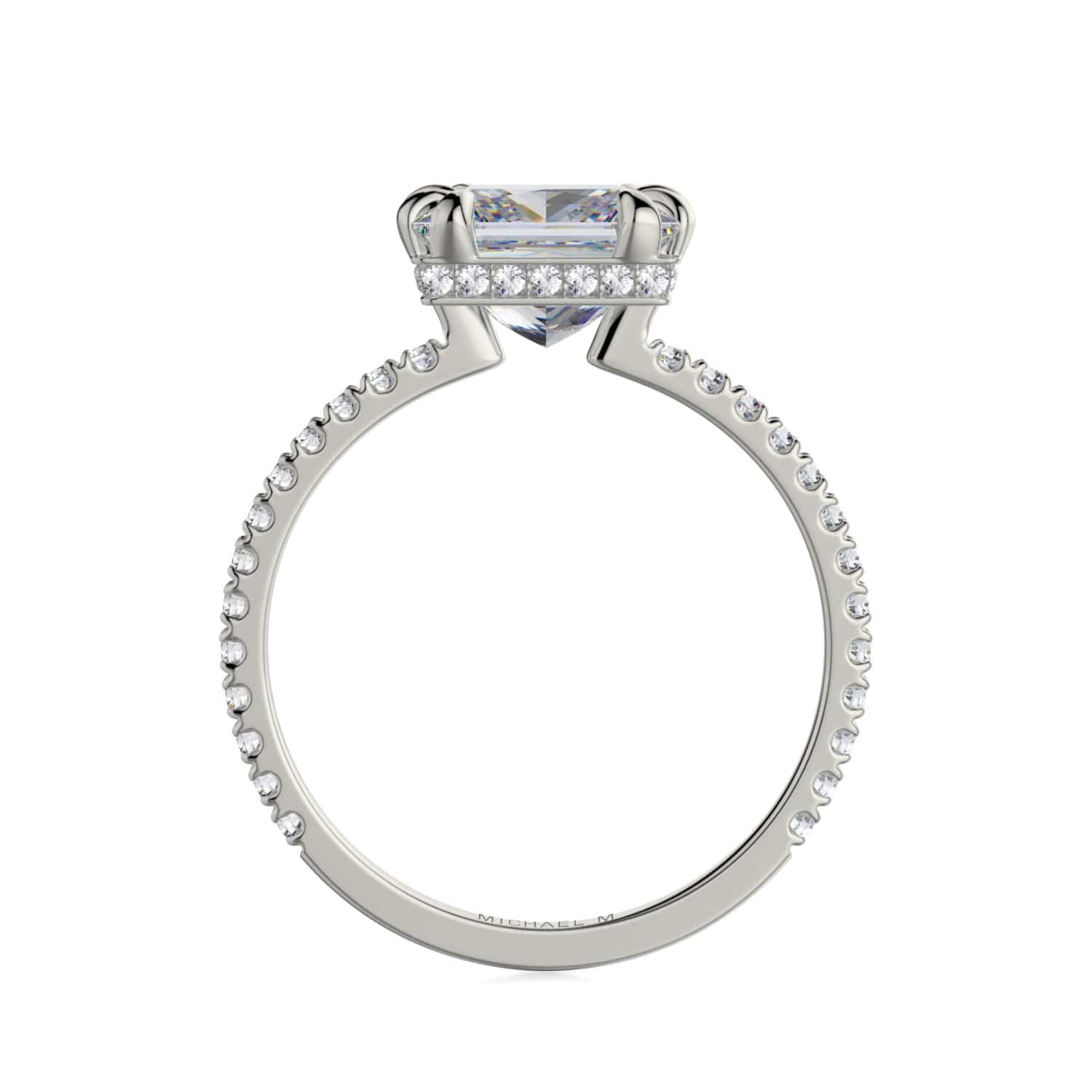 MICHAEL M Engagement Rings Crown R715-2P