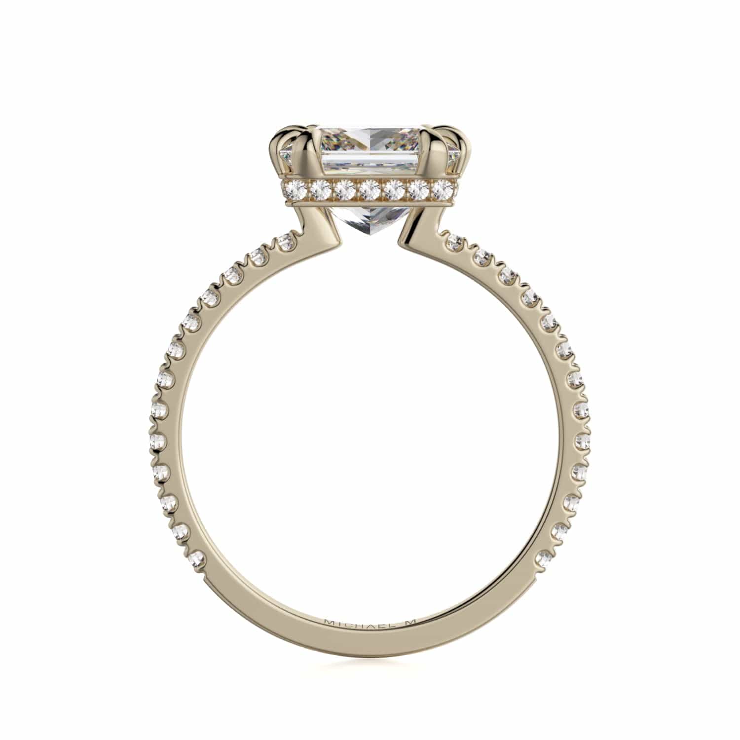 MICHAEL M Engagement Rings Crown R715-2P