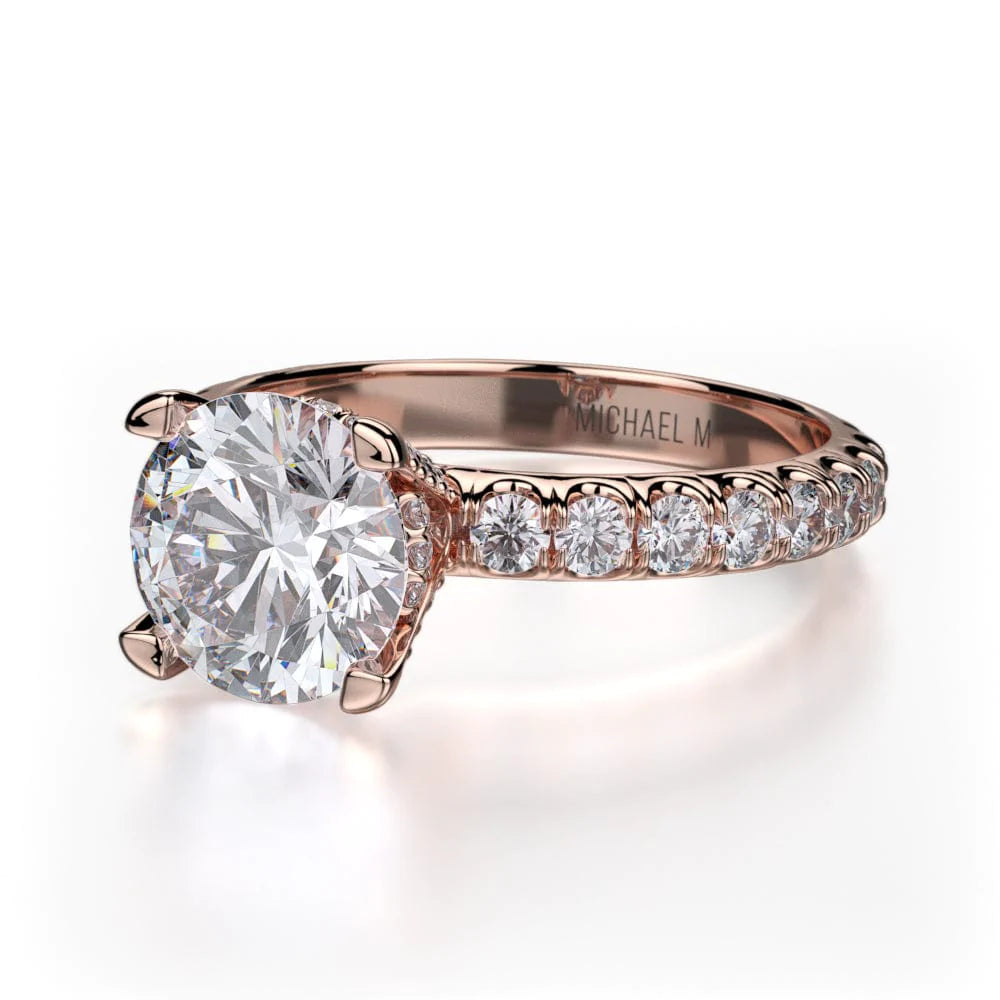 MICHAEL M Engagement Rings Crown R716-2