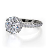 MICHAEL M Engagement Rings Crown R742-2