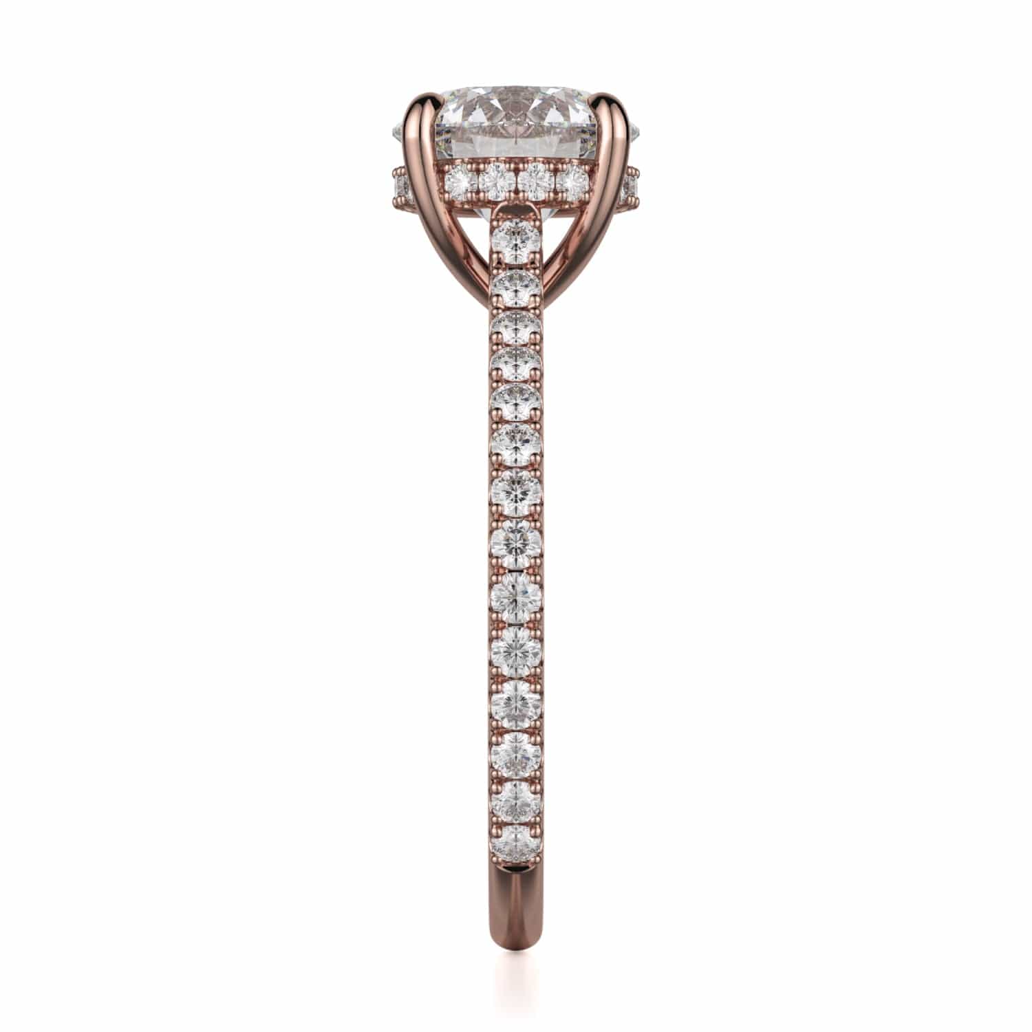 MICHAEL M Engagement Rings Crown R749-1.5
