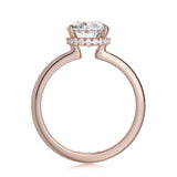 MICHAEL M Engagement Rings CROWN R750-3 Oval-Cut Diamond Solitaire