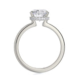 MICHAEL M Engagement Rings CROWN R750-3 Oval-Cut Diamond Solitaire