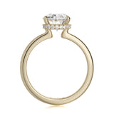 MICHAEL M Engagement Rings CROWN R750-3 Oval-Cut Diamond Solitaire