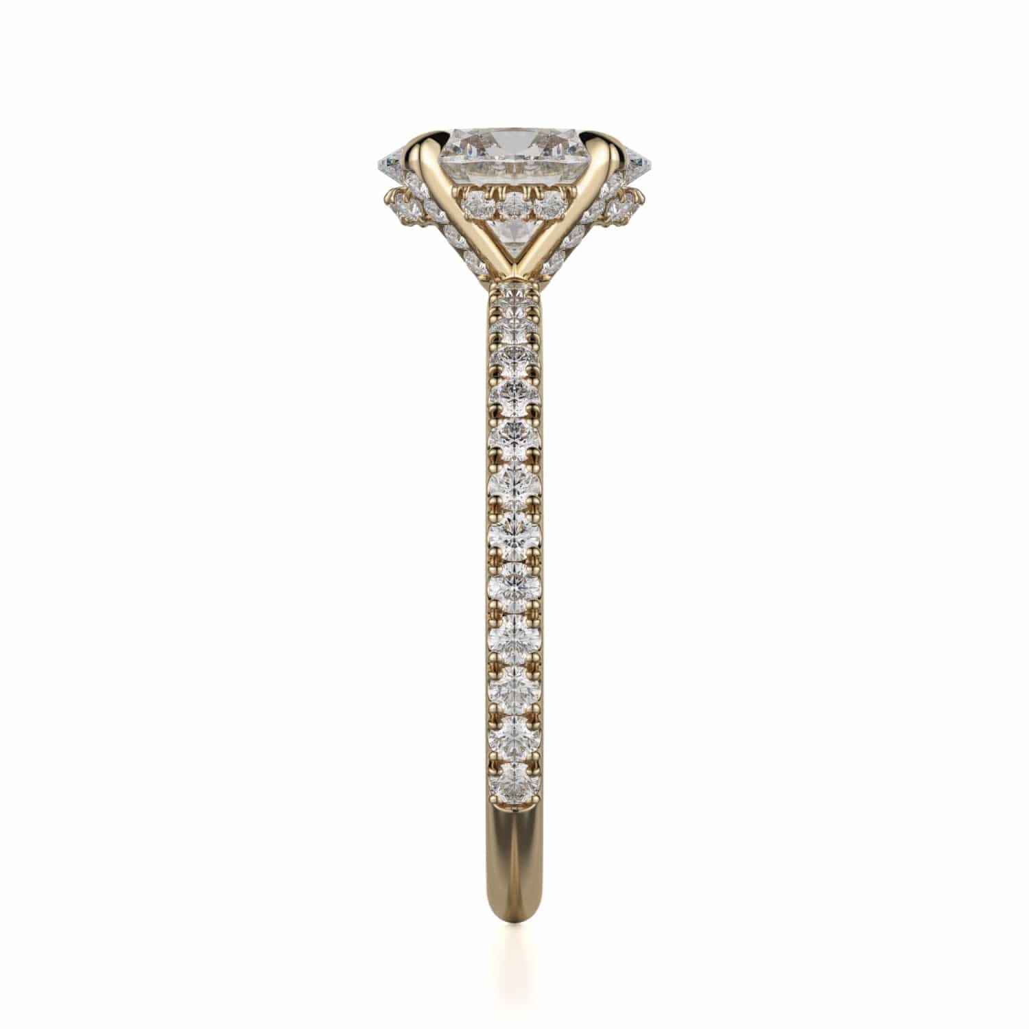 MICHAEL M Engagement Rings Crown R753-2