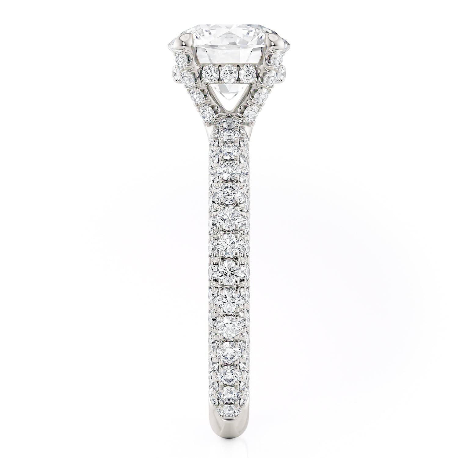 MICHAEL M Engagement Rings Crown R787-2