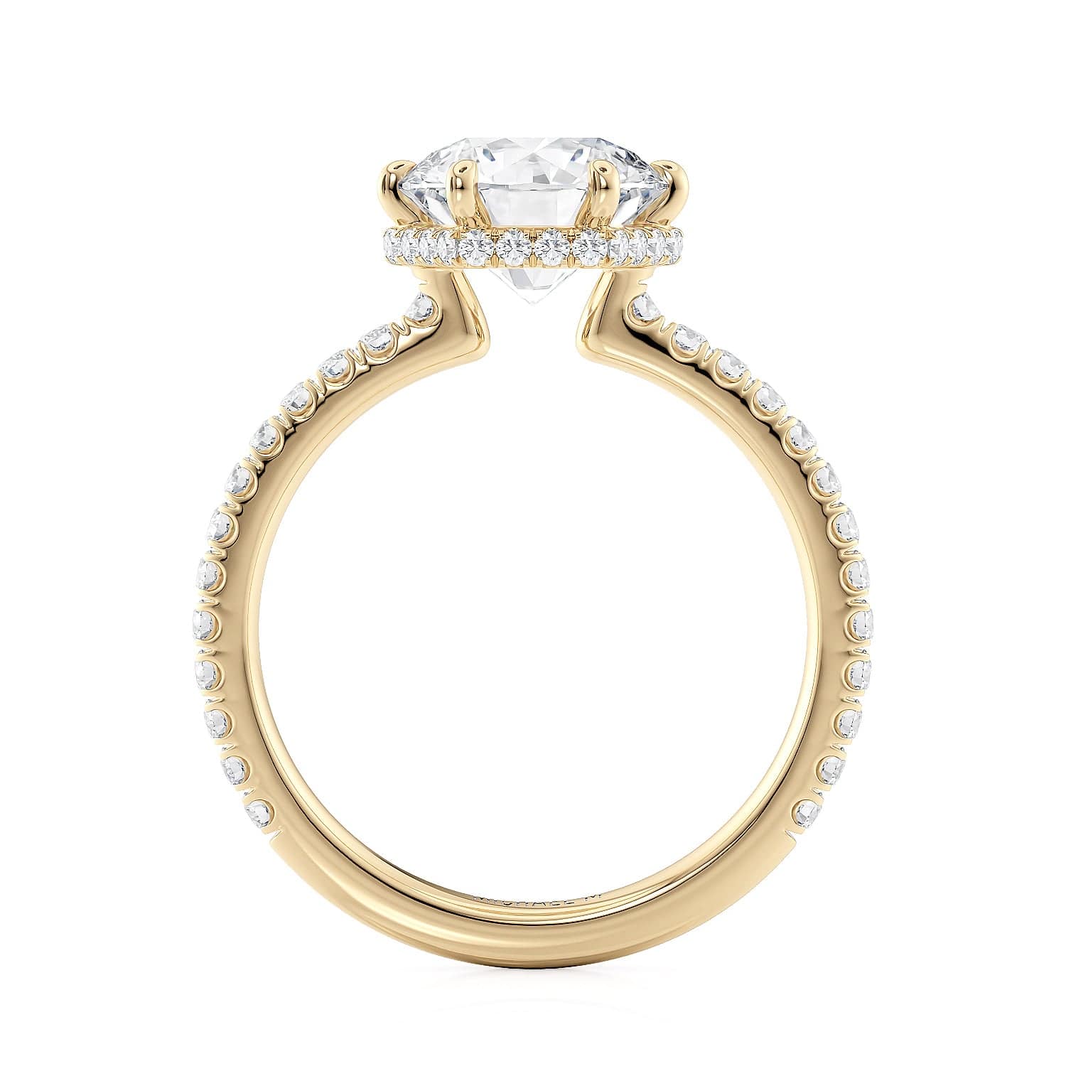 MICHAEL M Engagement Rings Crown R789-2
