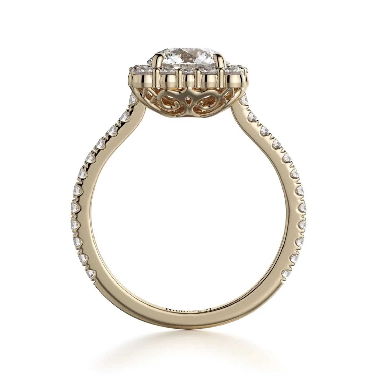 MICHAEL M Engagement Rings Defined R784-2