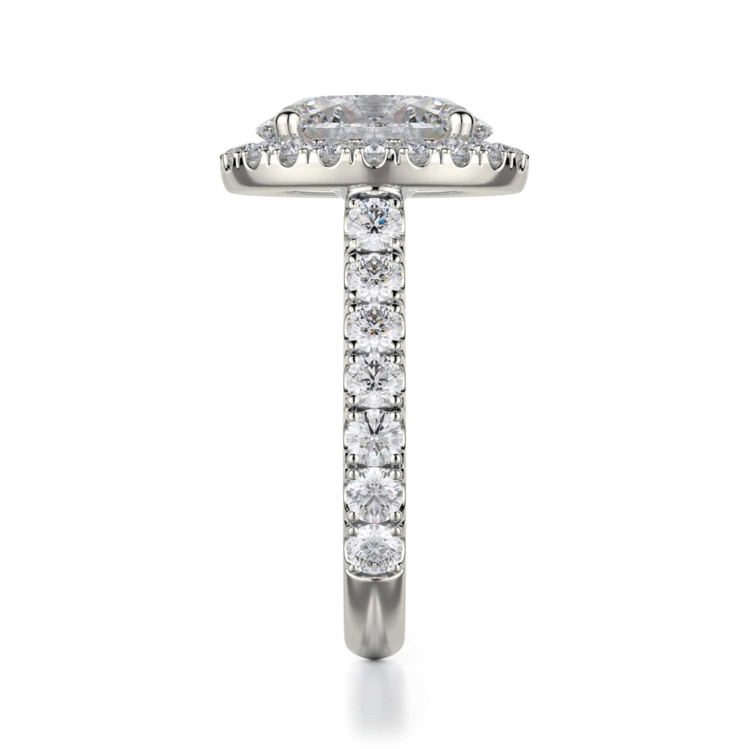 MICHAEL M Engagement Rings Europa R320L-3-OV