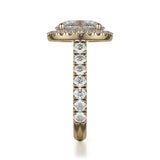 MICHAEL M Engagement Rings Europa R320L-3-OV
