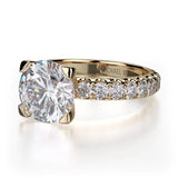 MICHAEL M Engagement Rings Europa R371L-3