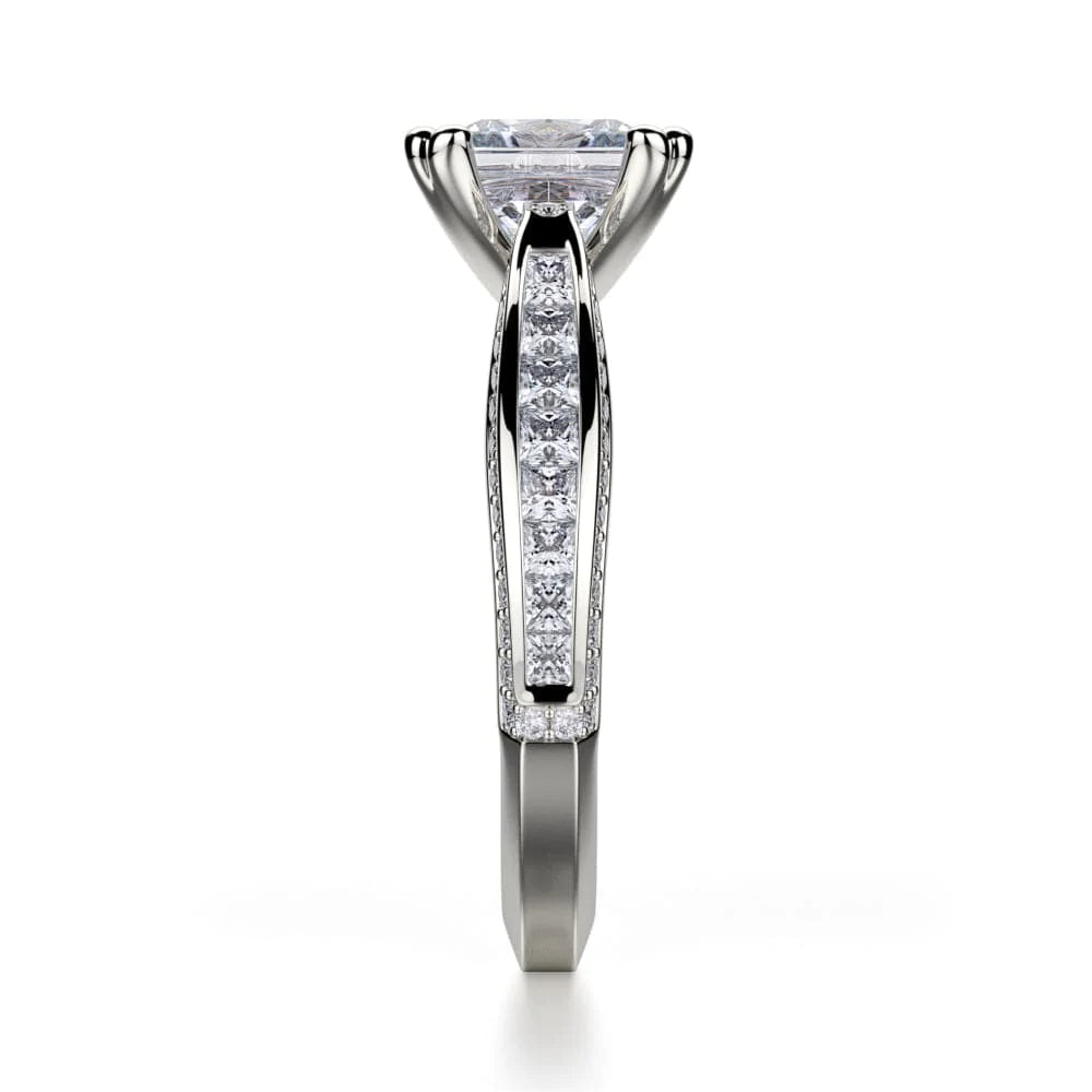 MICHAEL M Engagement Rings Princess R431-2