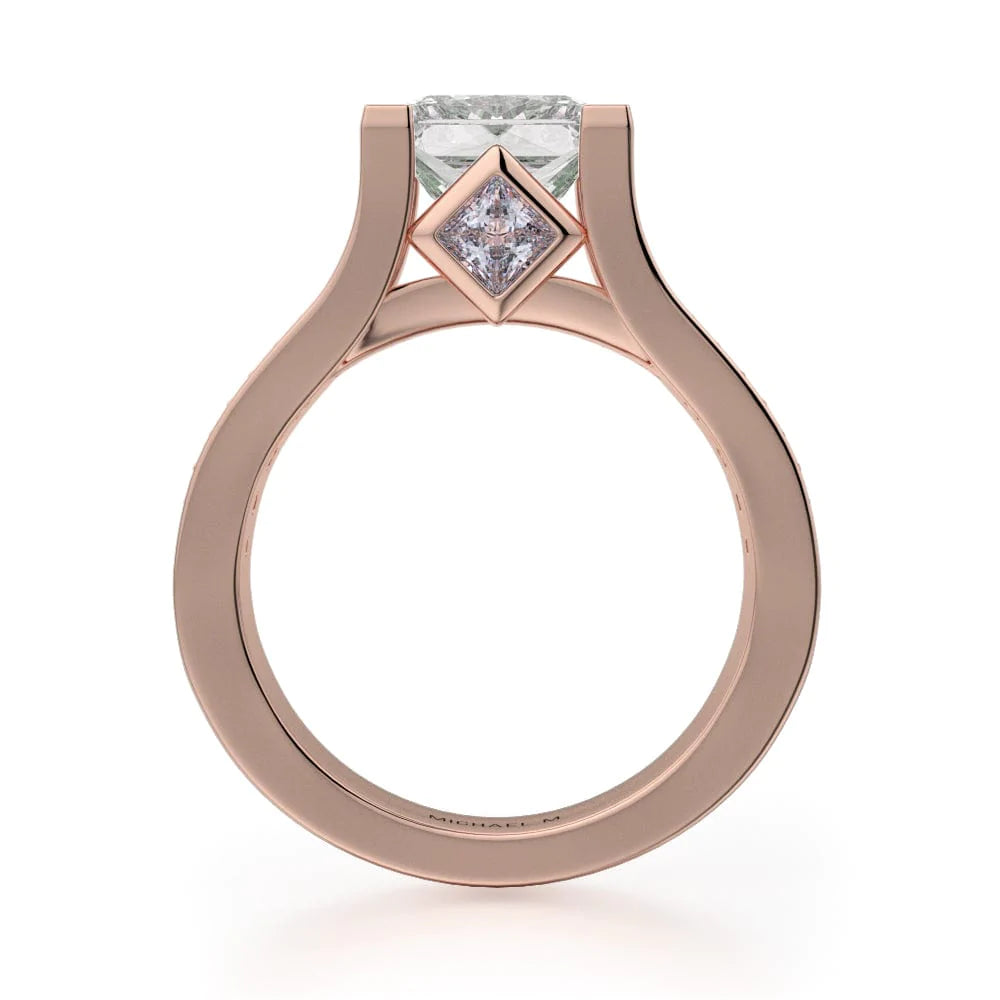 MICHAEL M Engagement Rings Princess R465-2