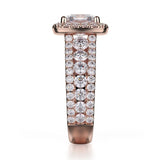 MICHAEL M Engagement Rings Princess R663-2
