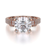 MICHAEL M Engagement Rings Rose Gold Europa R674-2 R674-2RG