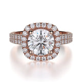 MICHAEL M Engagement Rings Rose Gold Europa R683-1.5 R683-1.5RG