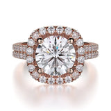 MICHAEL M Engagement Rings Rose Gold Europa R688-1.5 R688-1.5RG