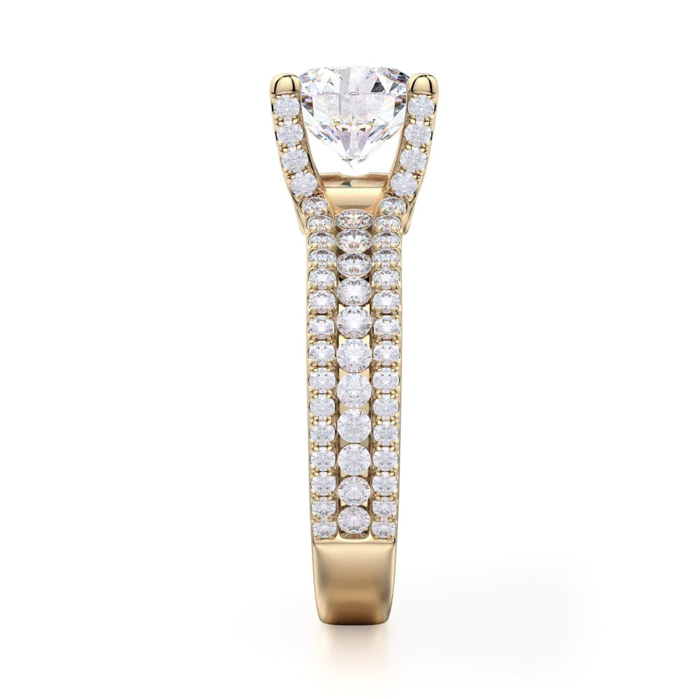 MICHAEL M Engagement Rings Strada R671-1.5