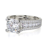 MICHAEL M Engagement Rings Strada R679S-1.5