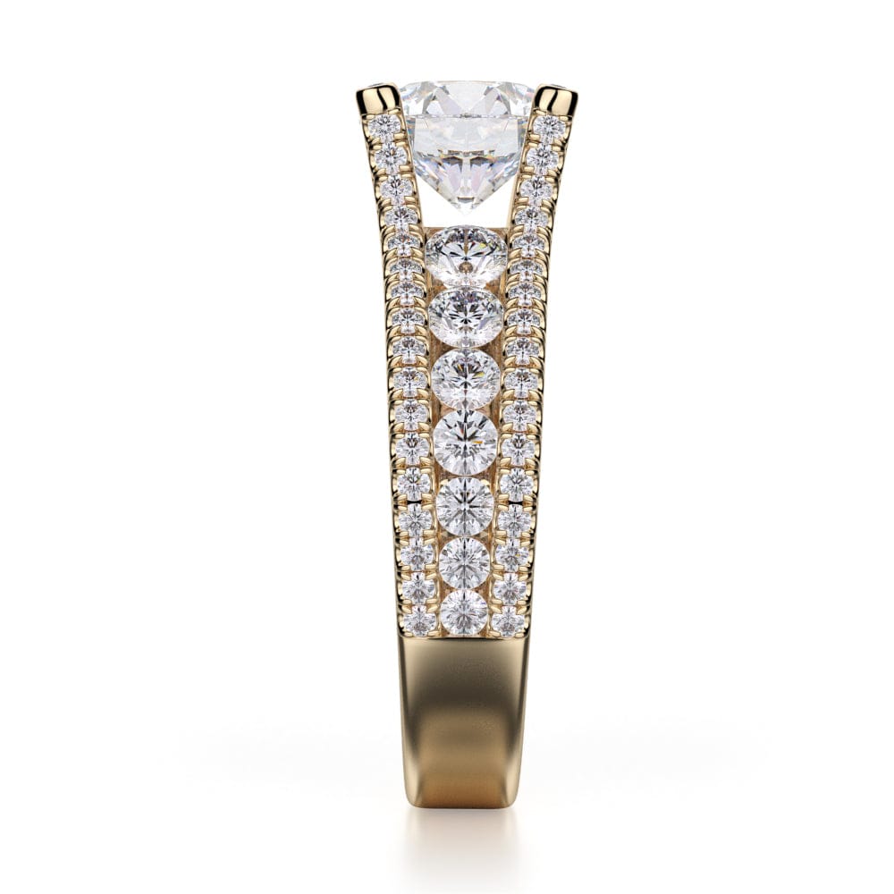 MICHAEL M Engagement Rings Strada R679S-1.5