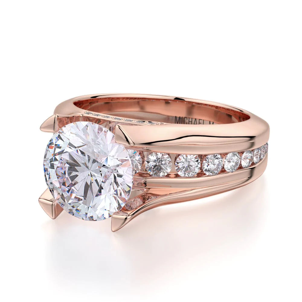 MICHAEL M Engagement Rings Strada R680-2