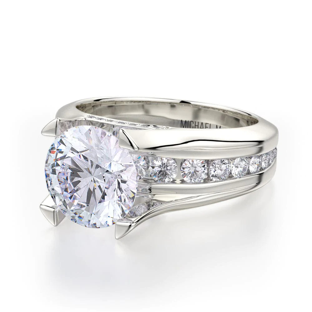 MICHAEL M Engagement Rings Strada R680-2