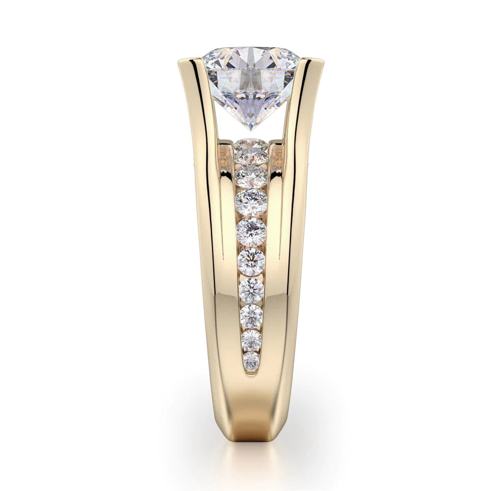 MICHAEL M Engagement Rings Strada R680-2