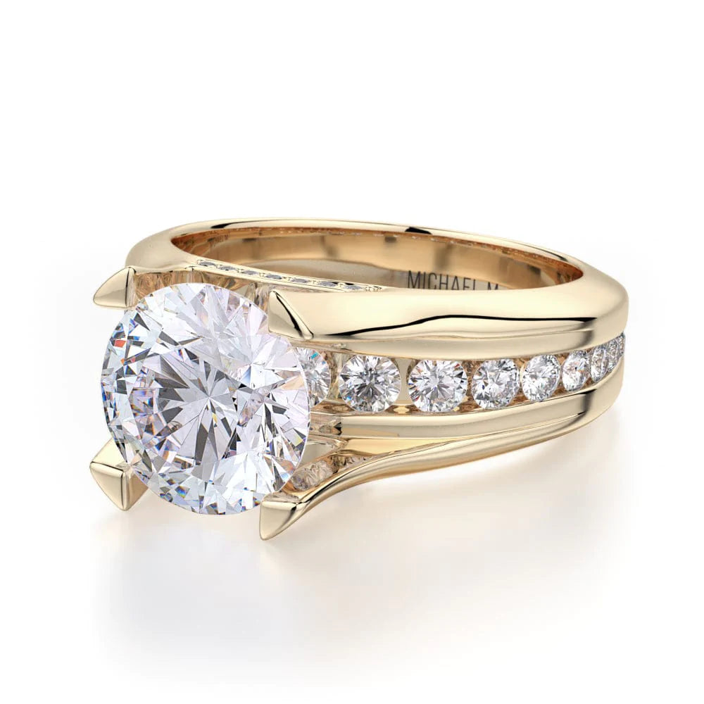 MICHAEL M Engagement Rings Strada R680-2