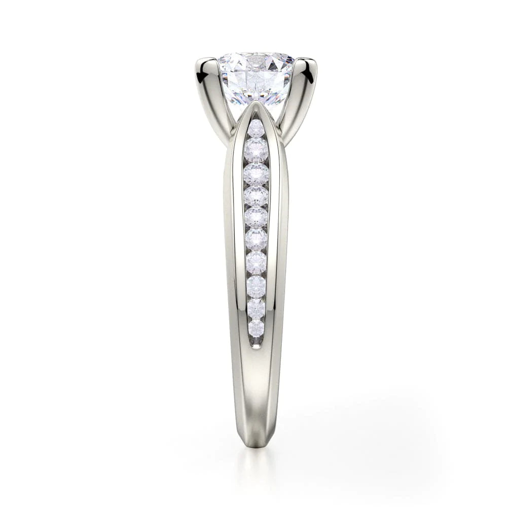 MICHAEL M Engagement Rings Strada R684-1.5