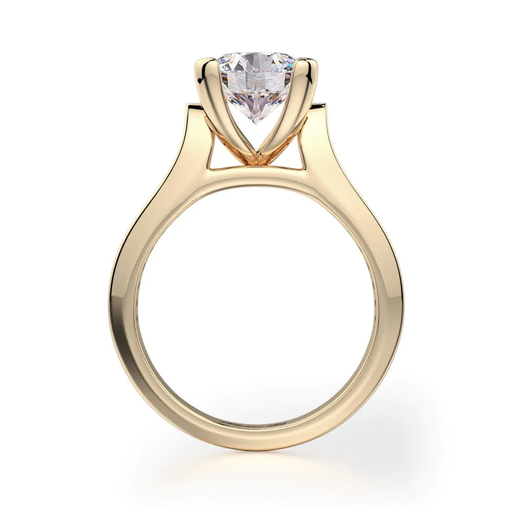 MICHAEL M Engagement Rings Strada R684-1.5