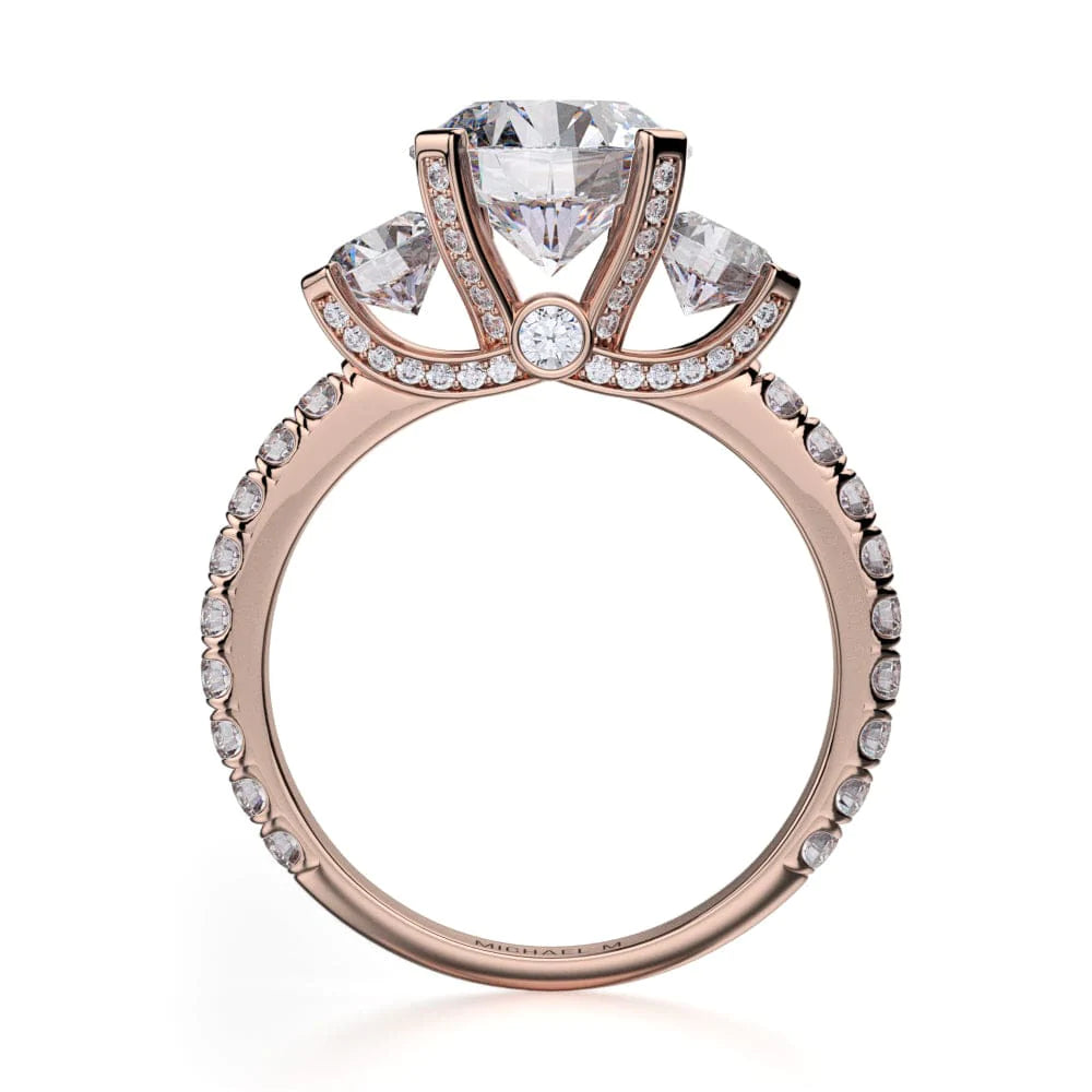 MICHAEL M Engagement Rings Trinity R422-2