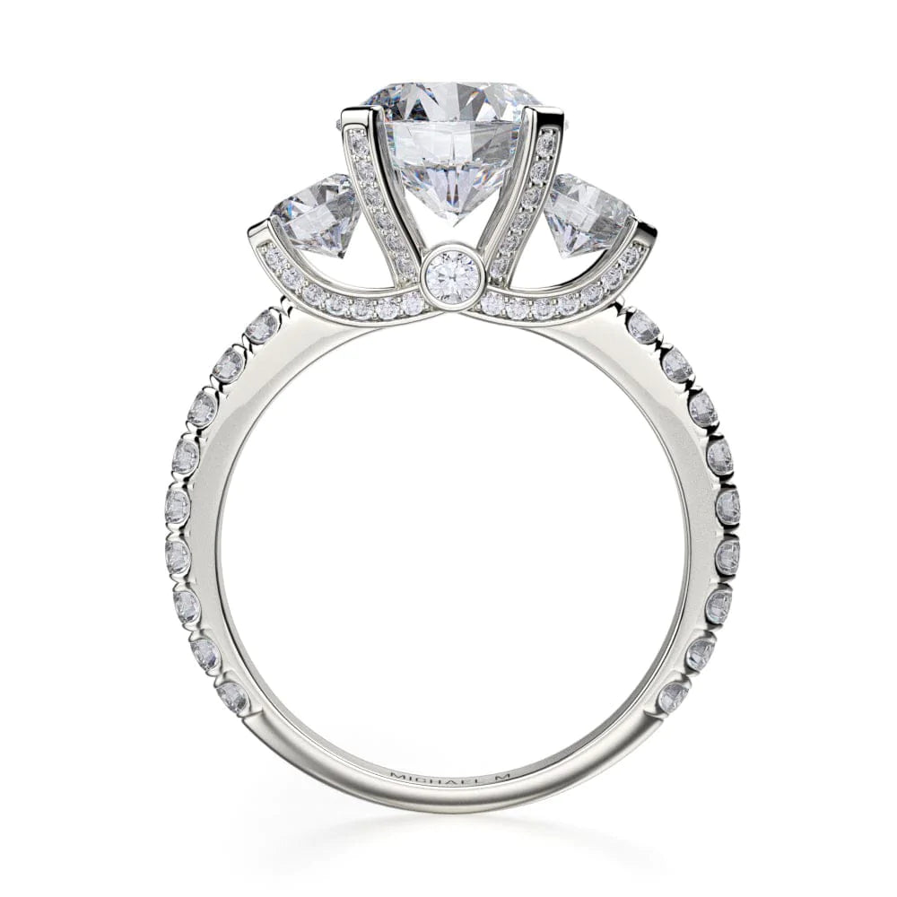 MICHAEL M Engagement Rings Trinity R422-2