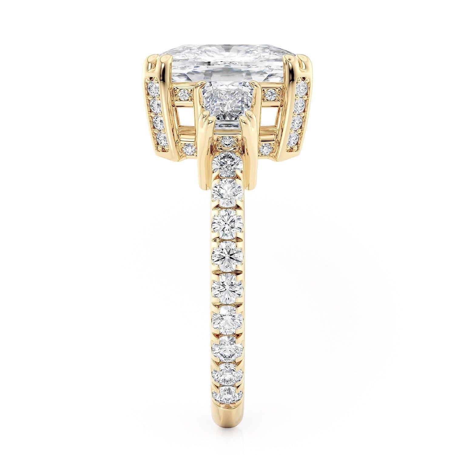 MICHAEL M Engagement Rings Trinity R768-4