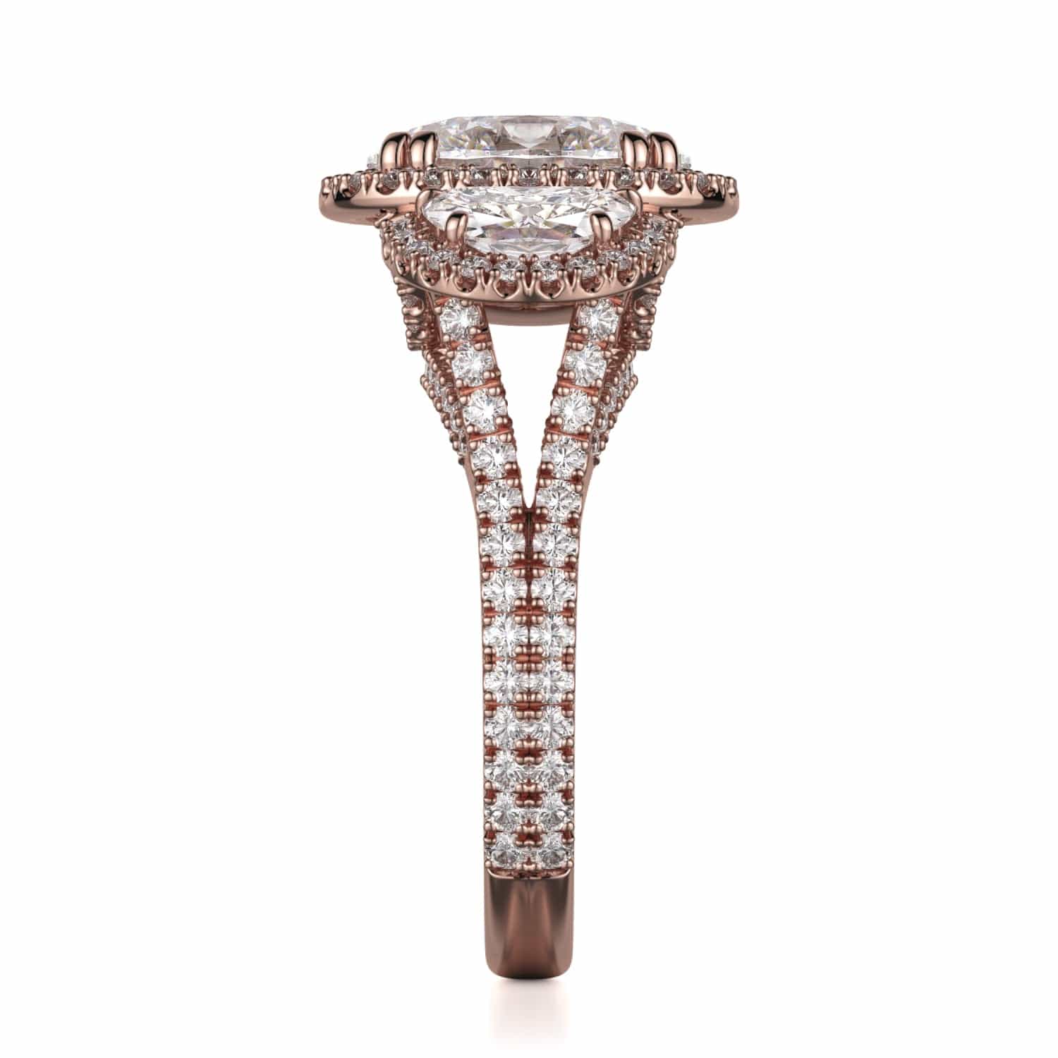 MICHAEL M Engagement Rings Trinity R776-4