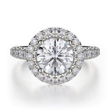 MICHAEL M Engagement Rings White Gold Europa R693-1.5 R693-1.5WG