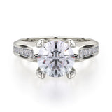 MICHAEL M Engagement Rings White Gold Strada R684-1.5 R684-1.5WG
