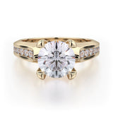 MICHAEL M Engagement Rings Yellow Gold Strada R684-1.5 R684-1.5YG