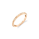 MICHAEL M Fashion Rings 14K Rose Gold / 4 Tetra Band B320-RG4