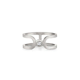 MICHAEL M Fashion Rings Alignment Ring