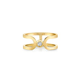 MICHAEL M Fashion Rings Alignment Ring
