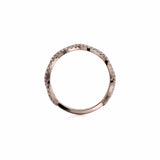MICHAEL M Fashion Rings Braided Diamond Band