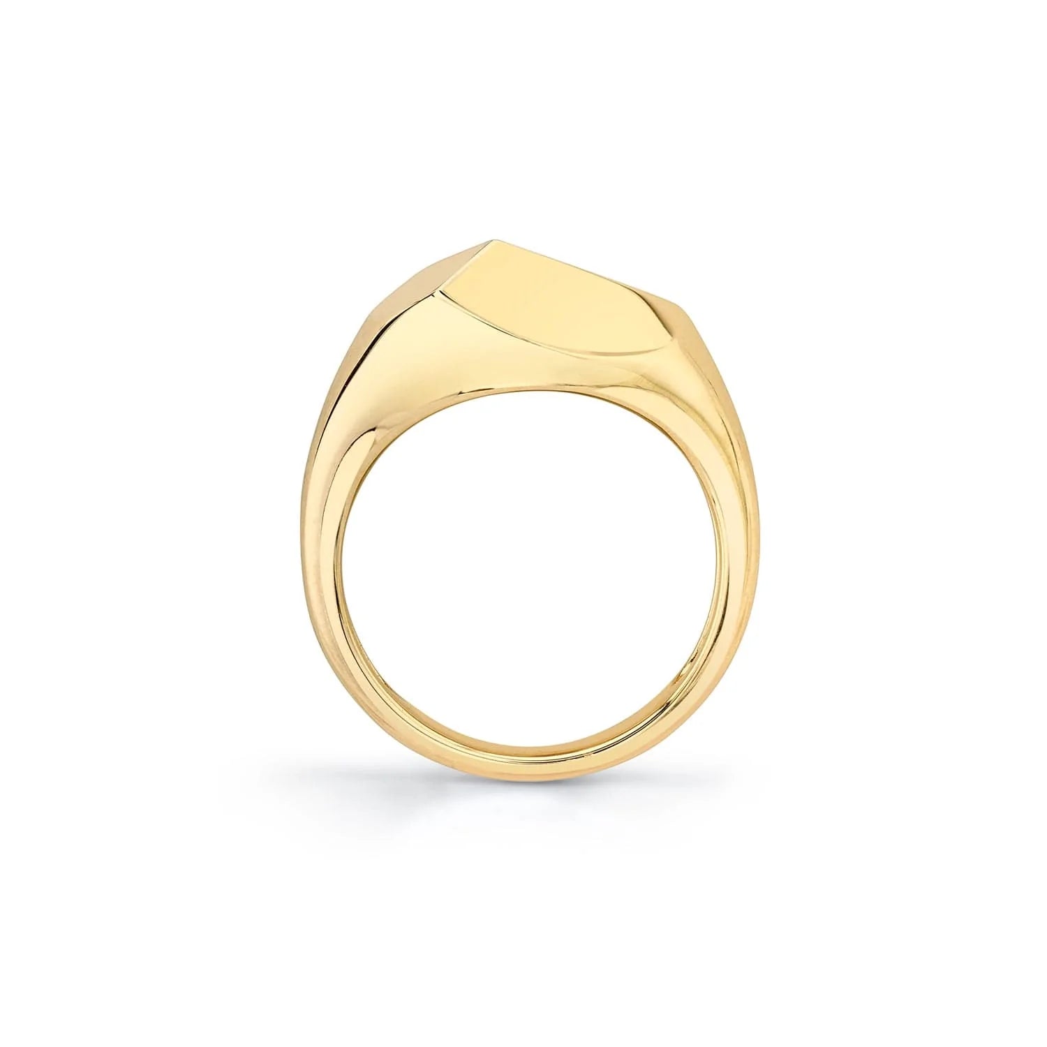 MICHAEL M Fashion Rings Carve Signet Ring