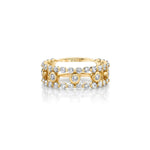 MICHAEL M Fashion Rings Cloud Stacked Ring