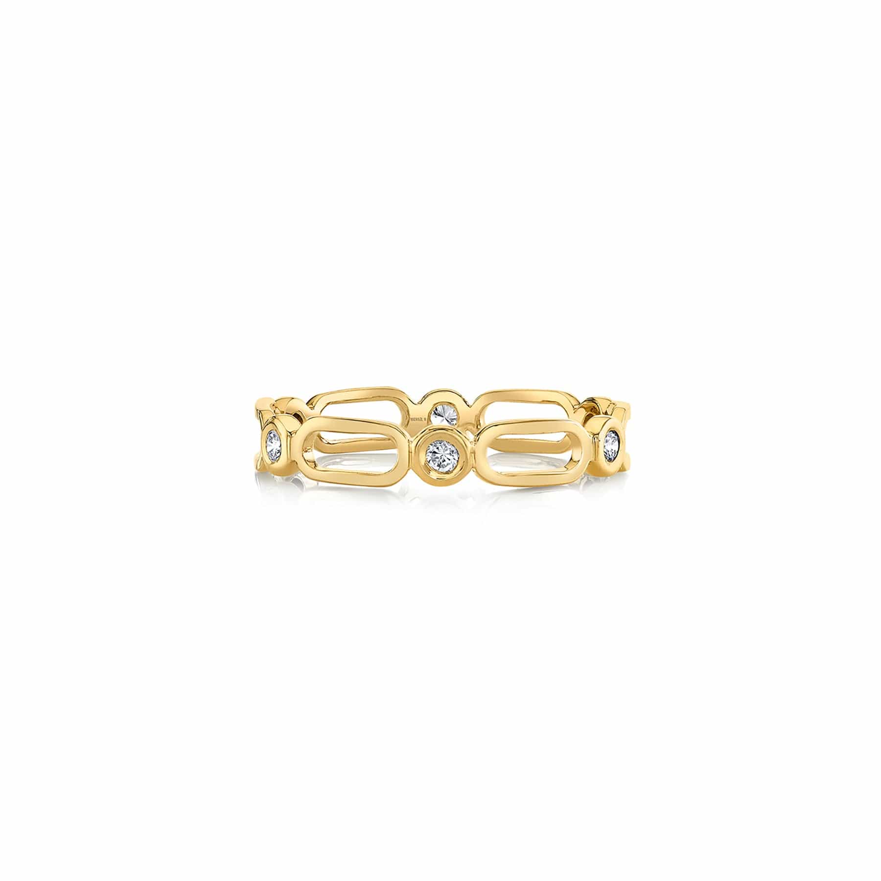 MICHAEL M Fashion Rings Connection Ring