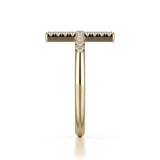 MICHAEL M Fashion Rings Diamond Cross Ring