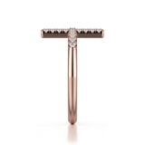 MICHAEL M Fashion Rings Diamond Cross Ring