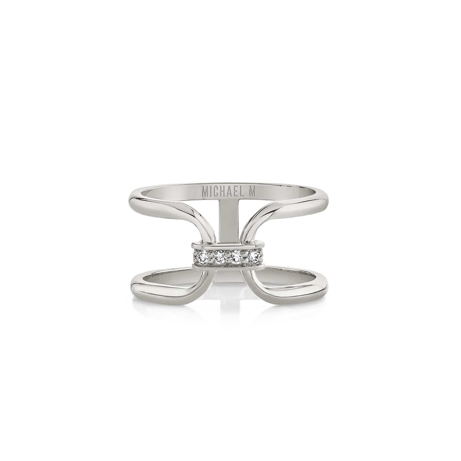 MICHAEL M Fashion Rings Linked At Last Ring