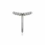 MICHAEL M Fashion Rings Open Oval Diamond Cluster Ring