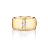 MICHAEL M Fashion Rings Orb Split Cigar Ring